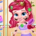 Messy Little Mermaid Makeover - Makeup & Dressup 3 messy little mermaid makeover makeup dressup