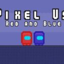 Pixel Us Red and Blue 5 pixel us red and blue