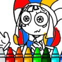 Pomni Coloring Book 9 pomni coloring book 1