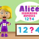 World of Alice Sequencing Numbers 5 world of alice sequencing numbers 2